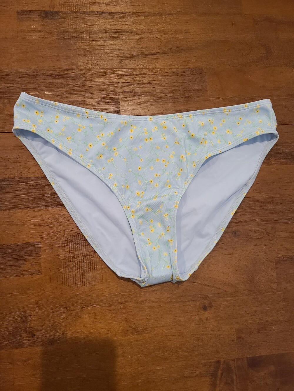 Andie Swim Yellow Floral Bikini Bottoms